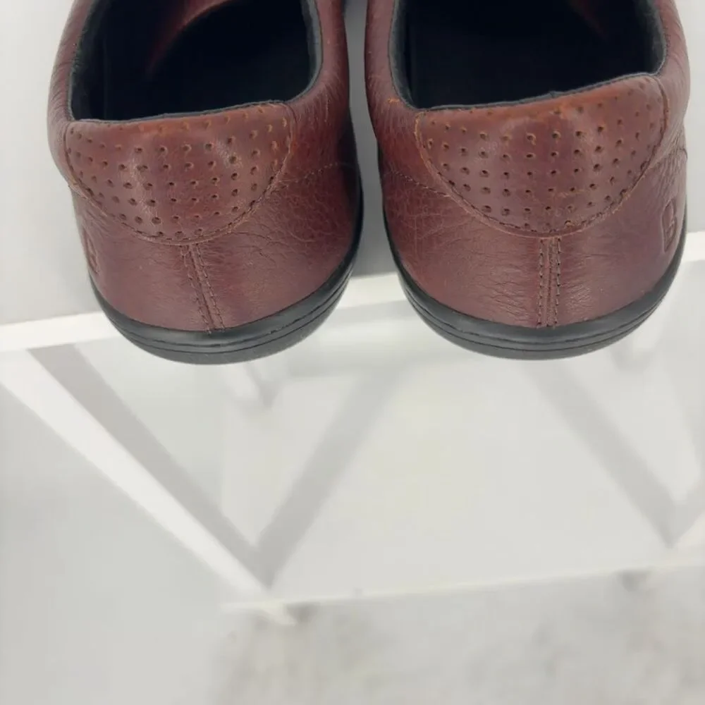 Birchbury Burgundy Leather Shoes